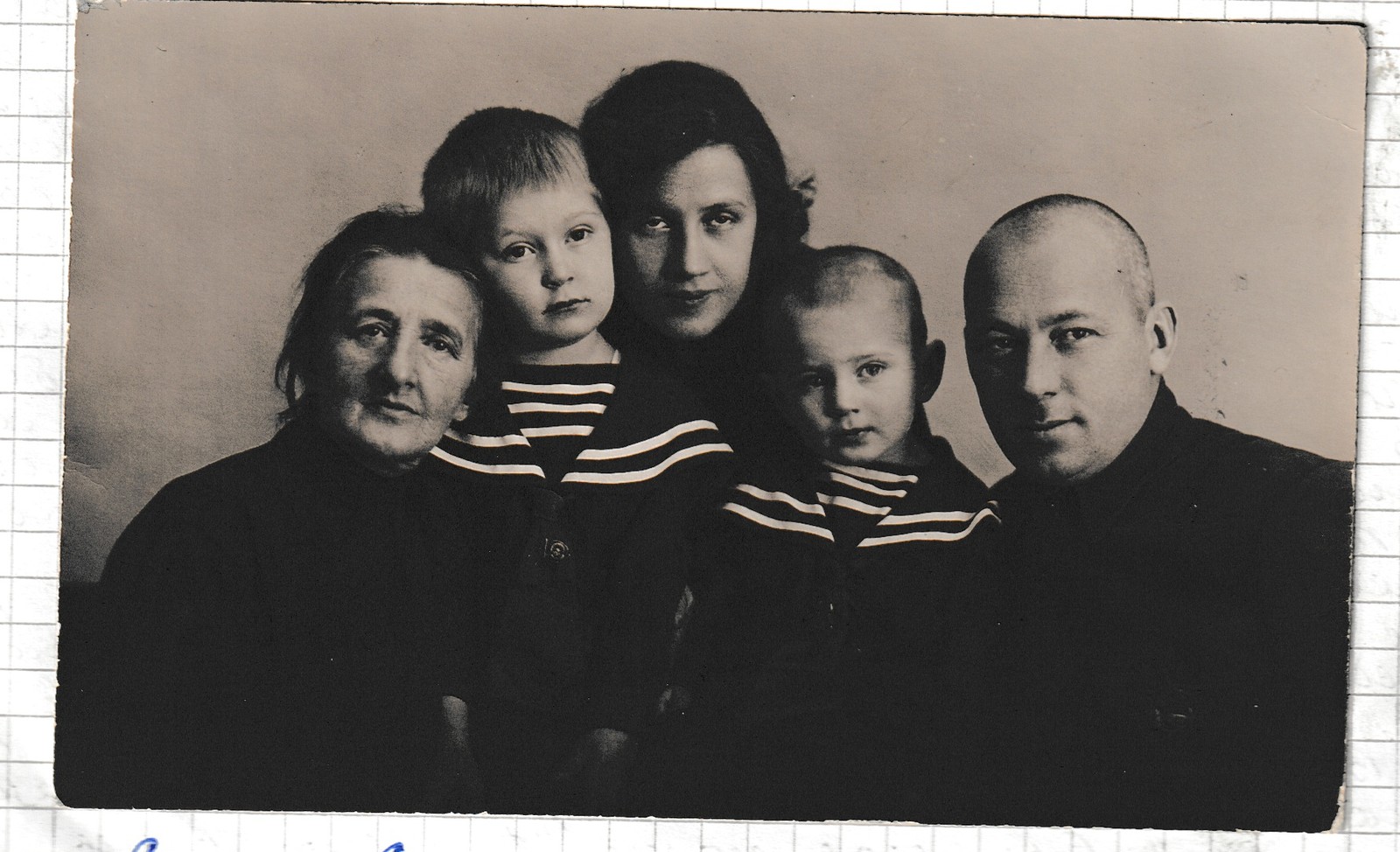 Семья Самсоновых, ноябрь 1925